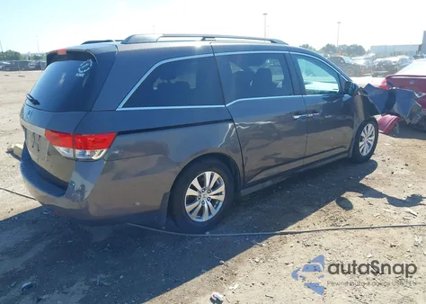 2015 Honda Odyssey Ex-L из США, поврежденный, VIN 5FNRL5H69FB030905